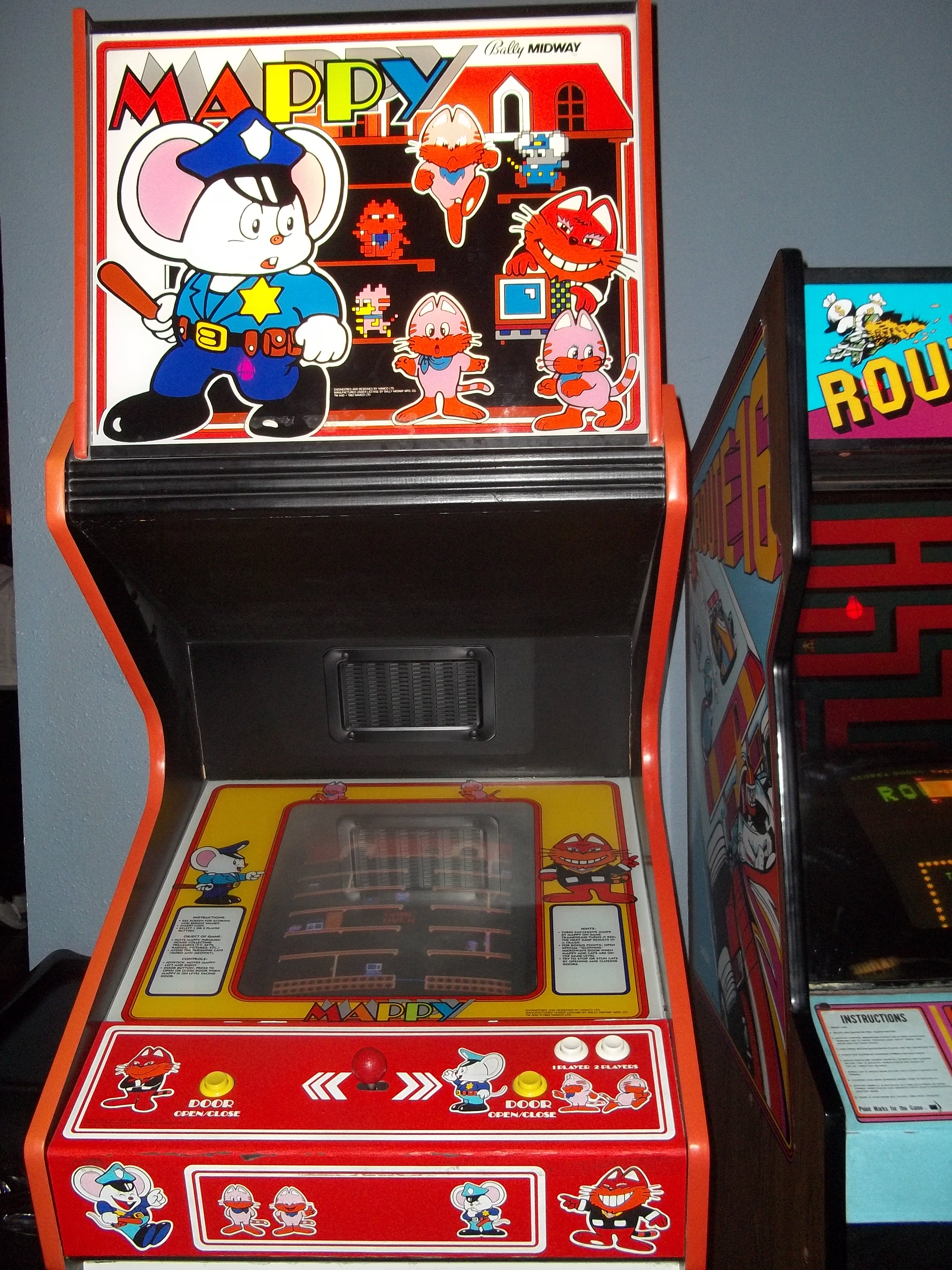 Bally's cool Bump 'N' Jump Arcade Game! Dedicated Cabinet Gameplay Video 